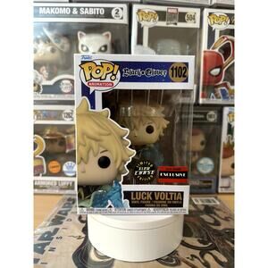 Funko Pop! Animation Black Clover Luck Voltia Glow Chase AAA Exclusive #1102